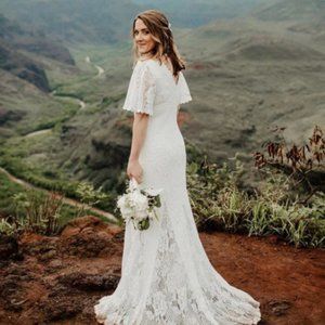 BHLDN  Tadashi Shoji Kieran wedding gown
